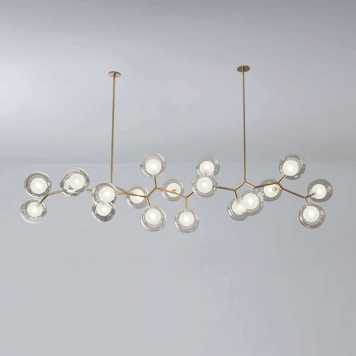 Ivexin Branch hanglamp van messing
