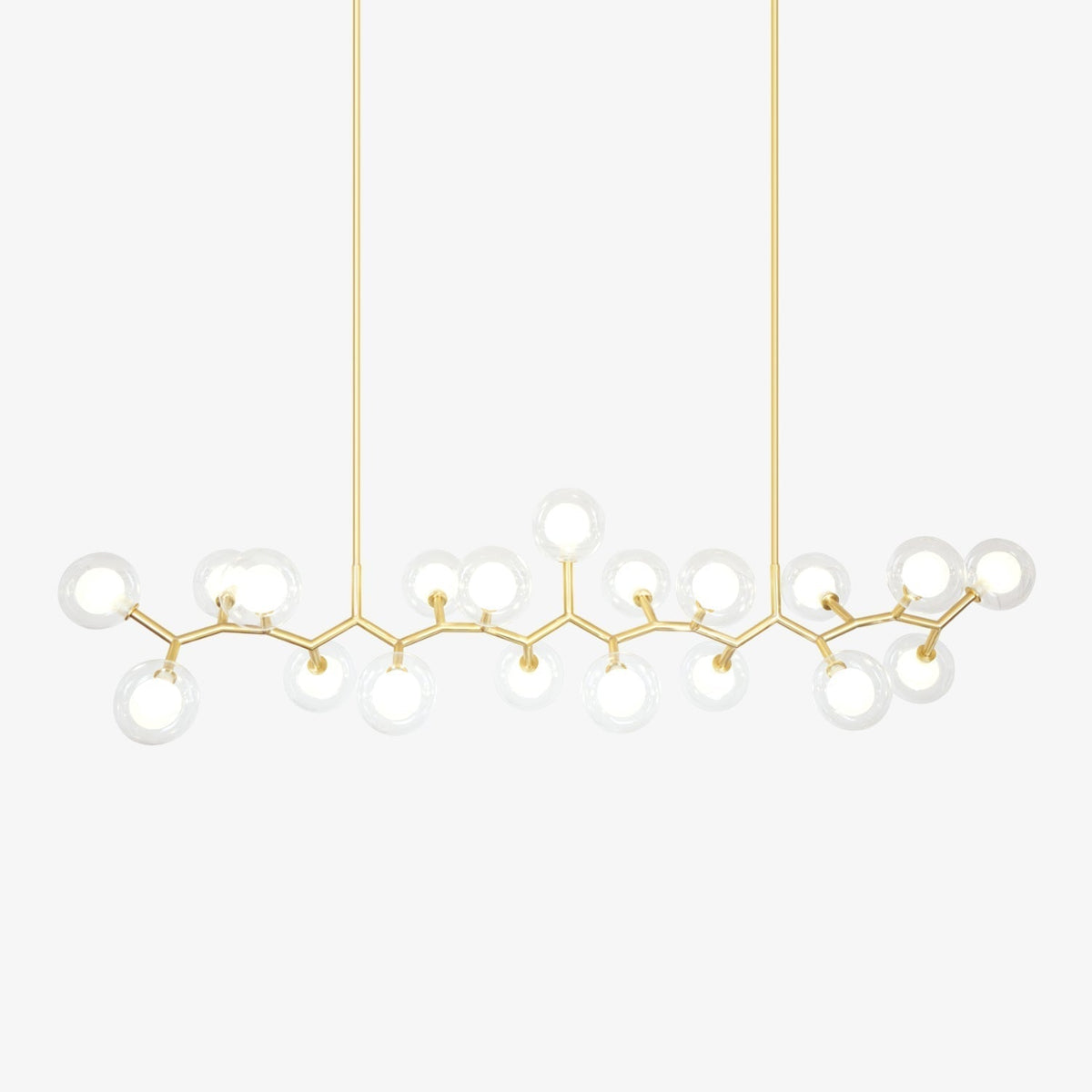Ivexin Branch hanglamp van messing
