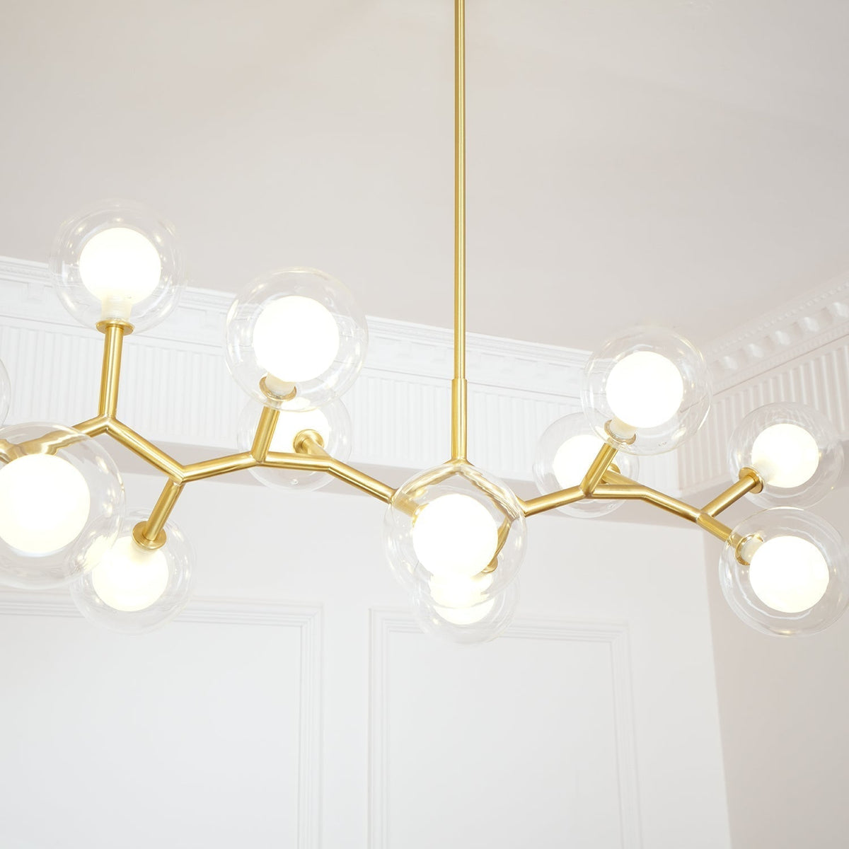 Ivexin Branch hanglamp van messing