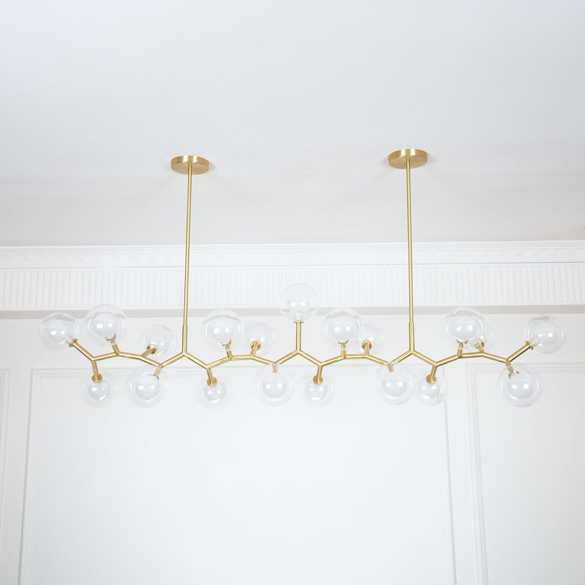 Ivexin Branch hanglamp van messing
