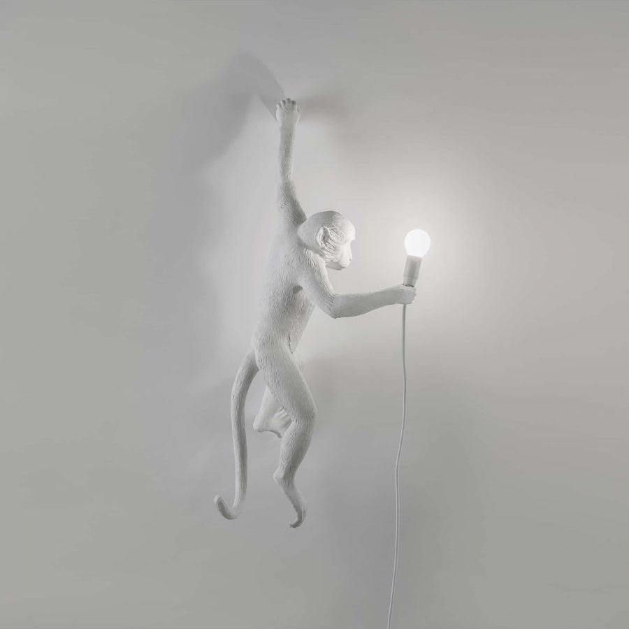 Bnx Art uniek Monkey hars wandlamp