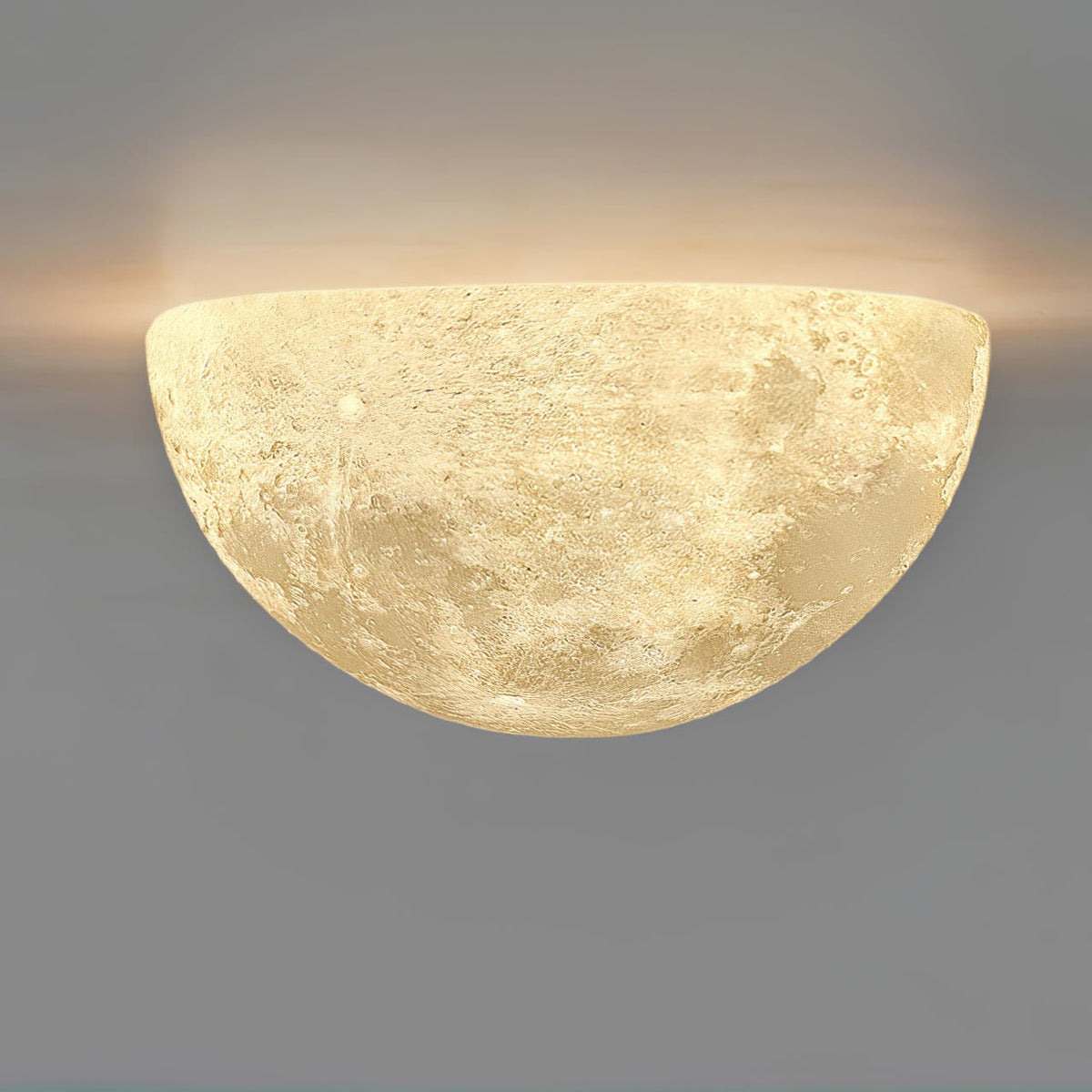 Brivel Noordse kunst Maan 3D wandlamp van kunststof