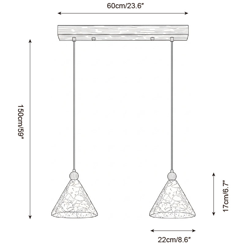 Calisenne Pyramid hanglamp