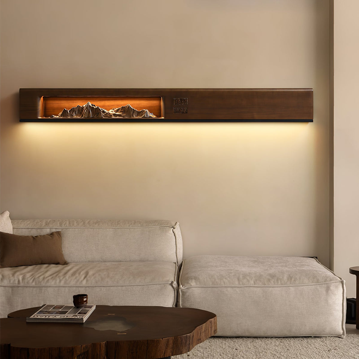 Matthew Moderne wandlamp van hout