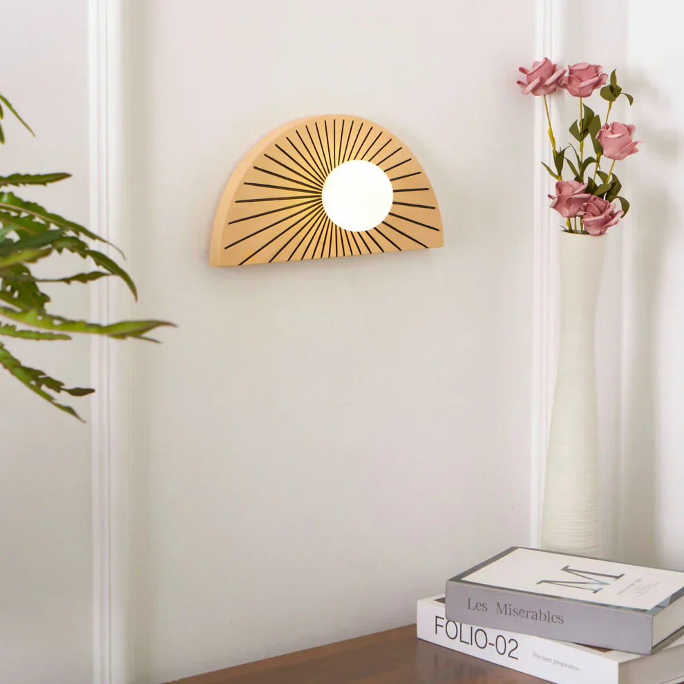 Elif Modern Geometrische Stijl Ongebruikelijk Hars Glas Wandlamp Slaapkamer Eetkamer