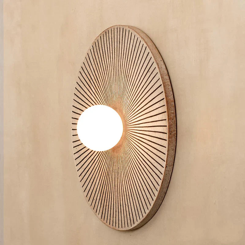 Elif Modern Geometrische Stijl Ongebruikelijk Hars Glas Wandlamp Slaapkamer Eetkamer
