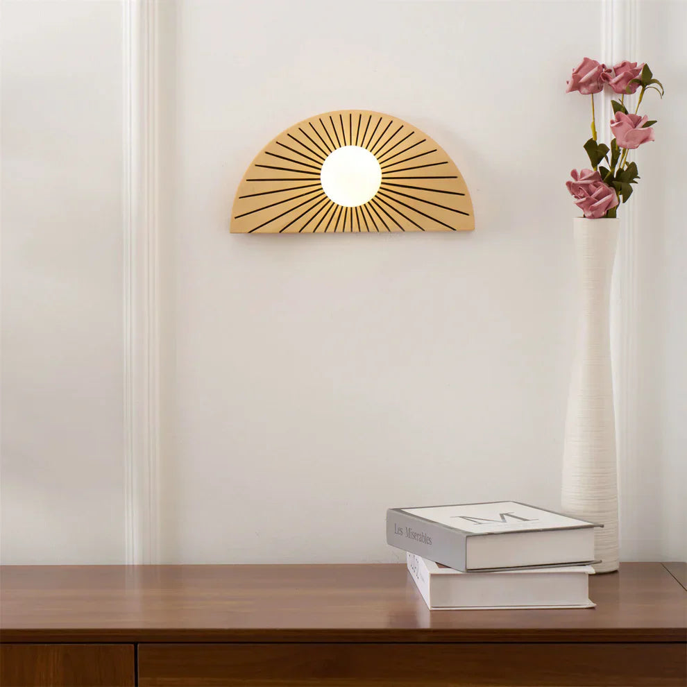 Elif Modern Geometrische Stijl Ongebruikelijk Hars Glas Wandlamp Slaapkamer Eetkamer