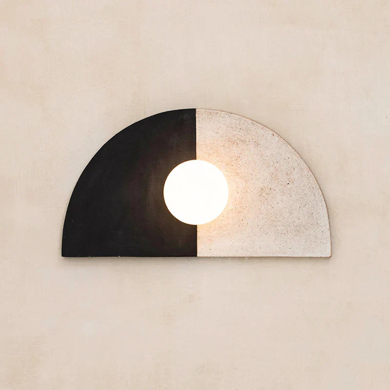 Elif Modern Geometrische Stijl Ongebruikelijk Hars Glas Wandlamp Slaapkamer Eetkamer