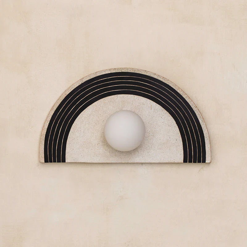Elif Modern Geometrische Stijl Ongebruikelijk Hars Glas Wandlamp Slaapkamer Eetkamer