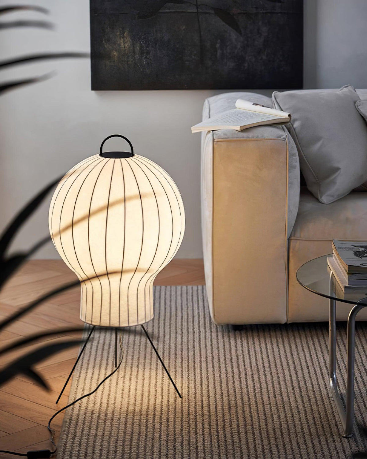 Balloon minimalistisch zijde vloerlamp