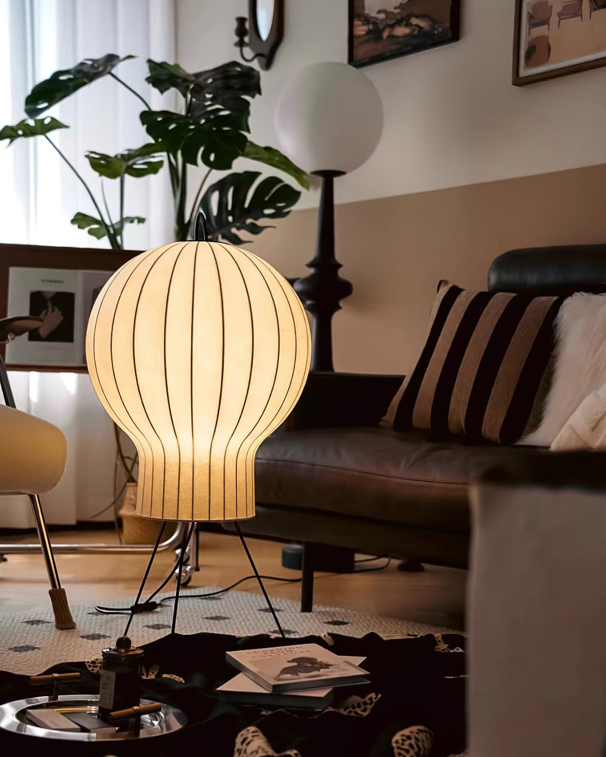 Balloon minimalistisch zijde vloerlamp