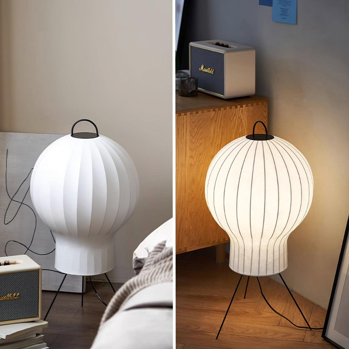 Balloon minimalistisch zijde vloerlamp