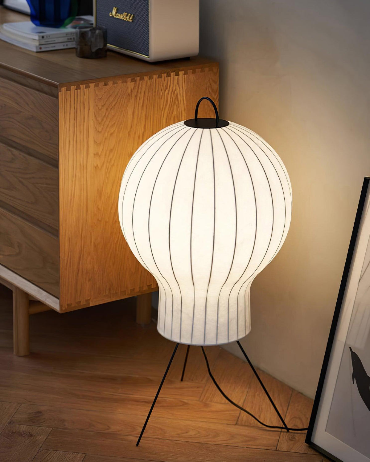 Balloon minimalistisch zijde vloerlamp