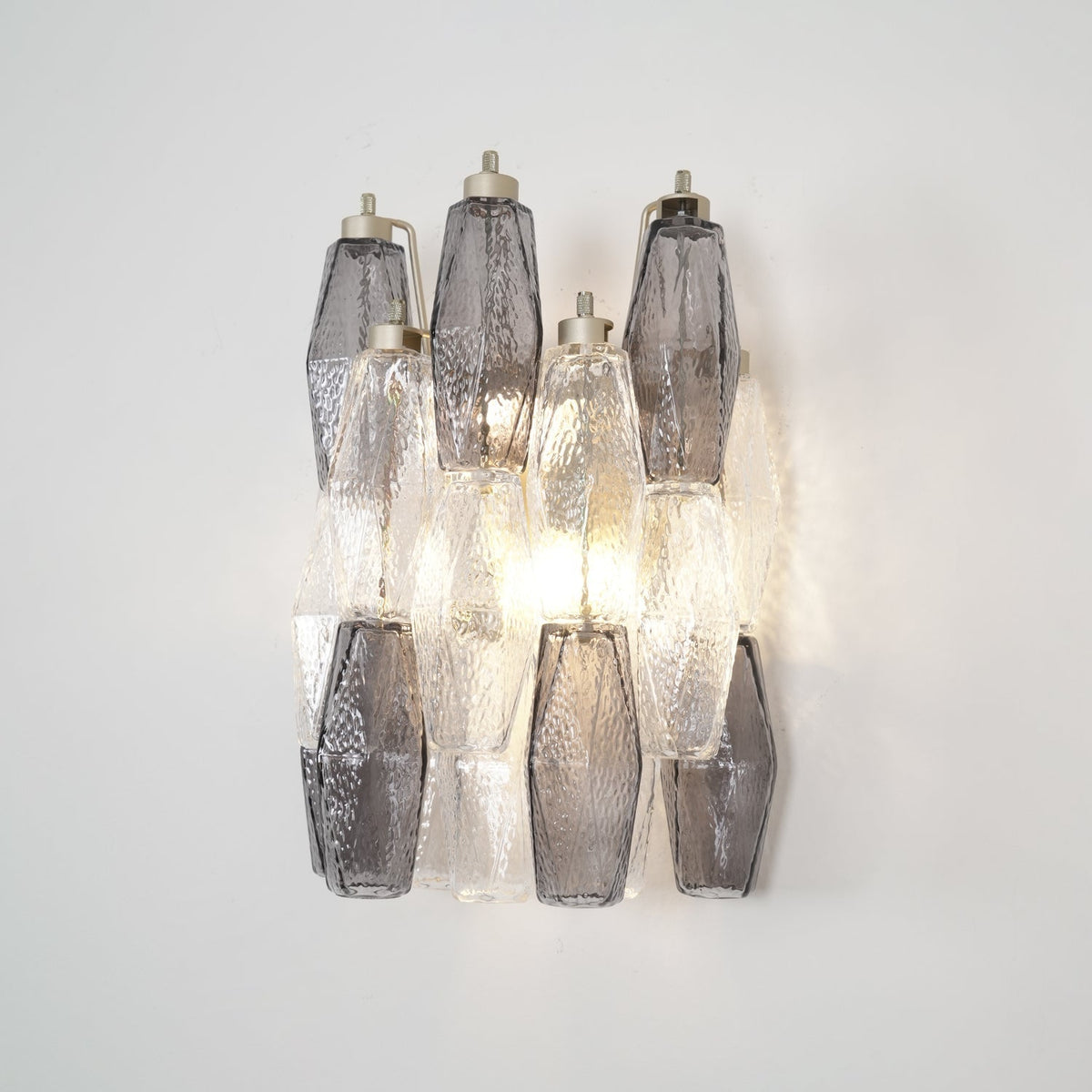 Eiruaria wandlamp Ruitvormig glas Gelaagd Hedendaags