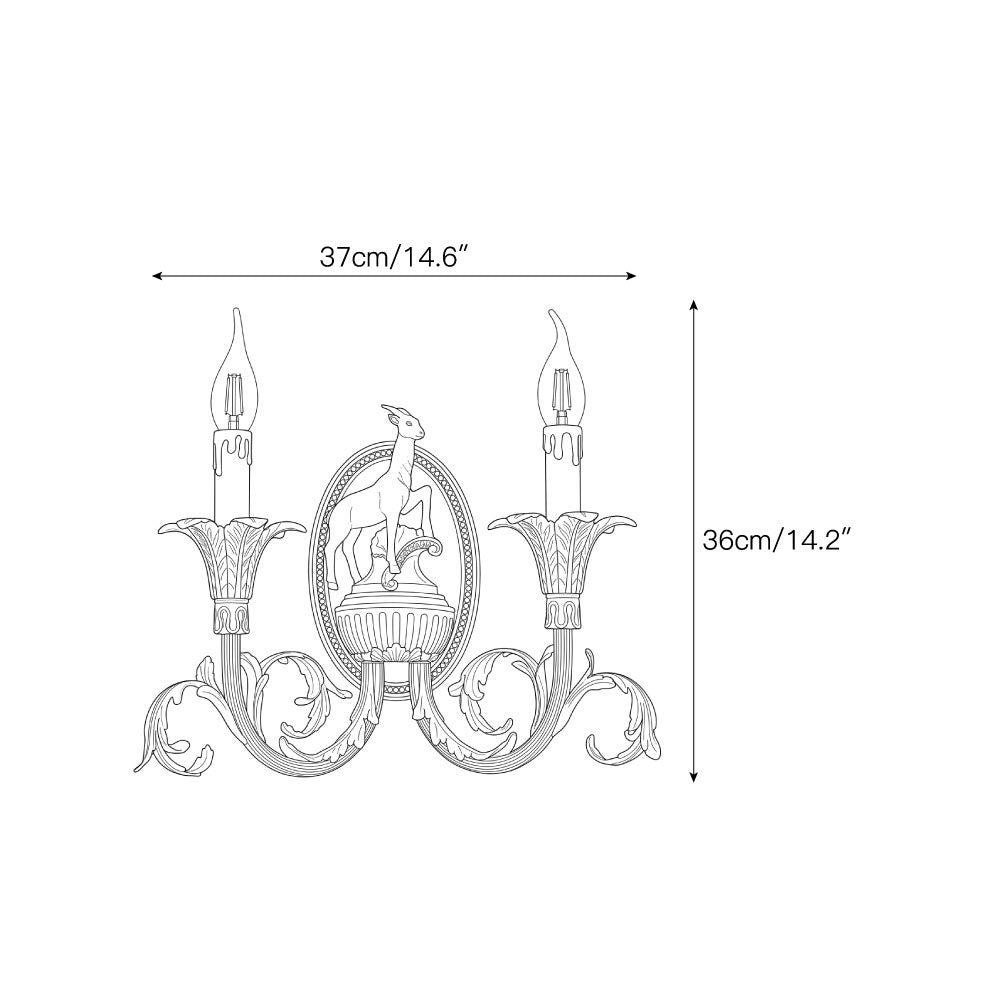 Mirarielle wandlamp