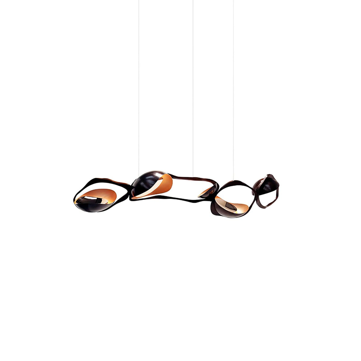 Virauine hanglamp LED artistiek voor woonkamer