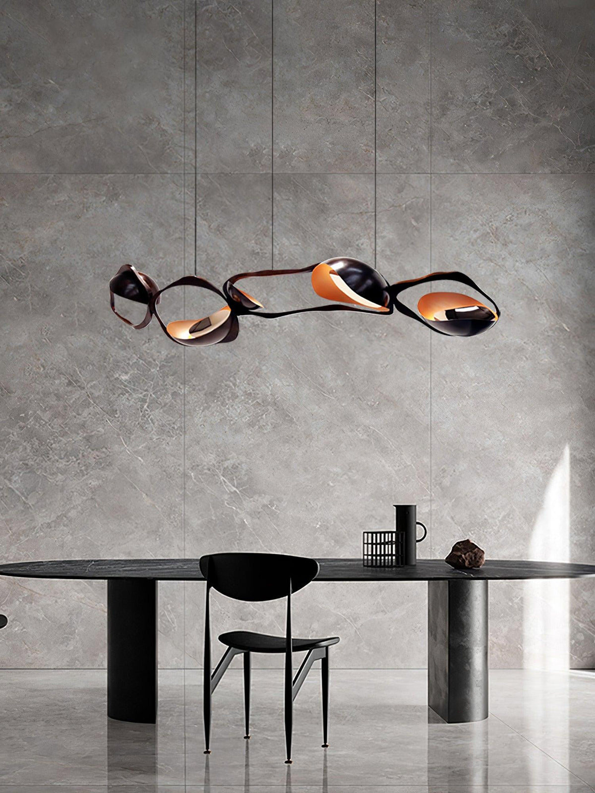 Virauine hanglamp LED artistiek voor woonkamer