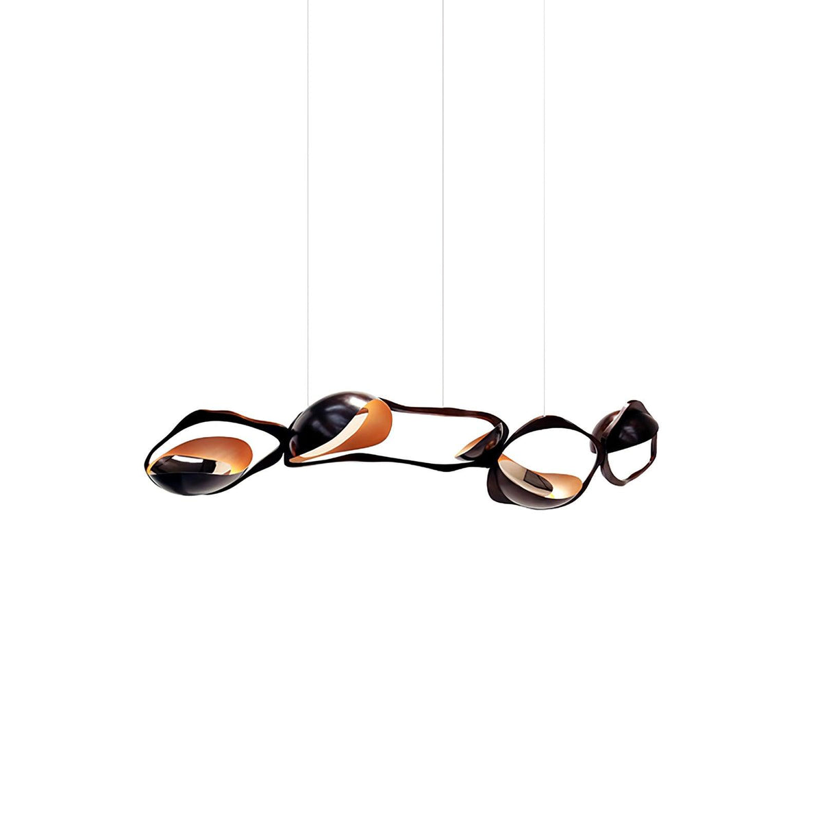 Virauine hanglamp LED artistiek voor woonkamer