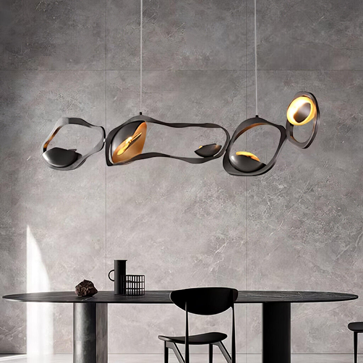Virauine hanglamp LED artistiek voor woonkamer