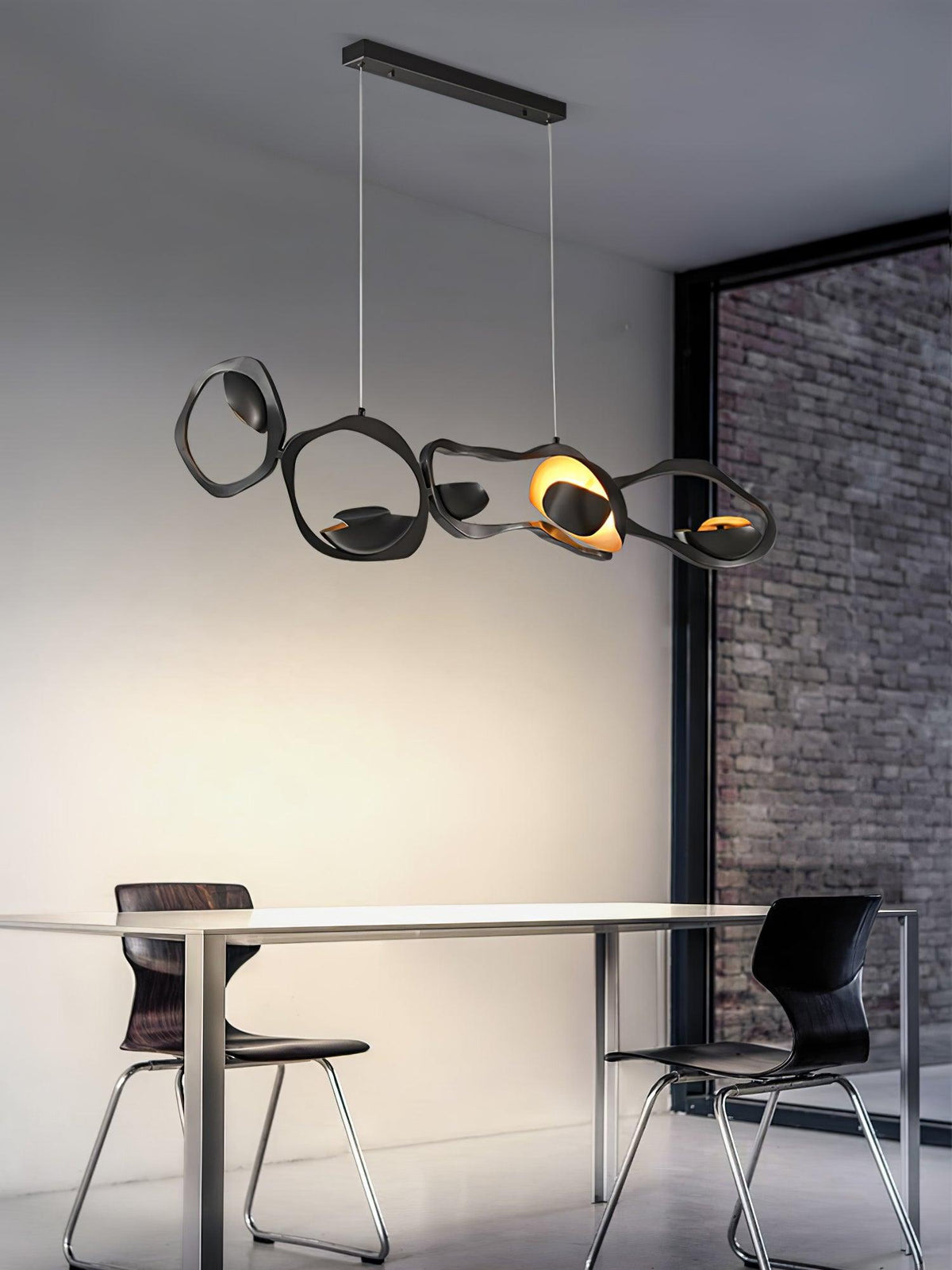 Virauine hanglamp LED artistiek voor woonkamer
