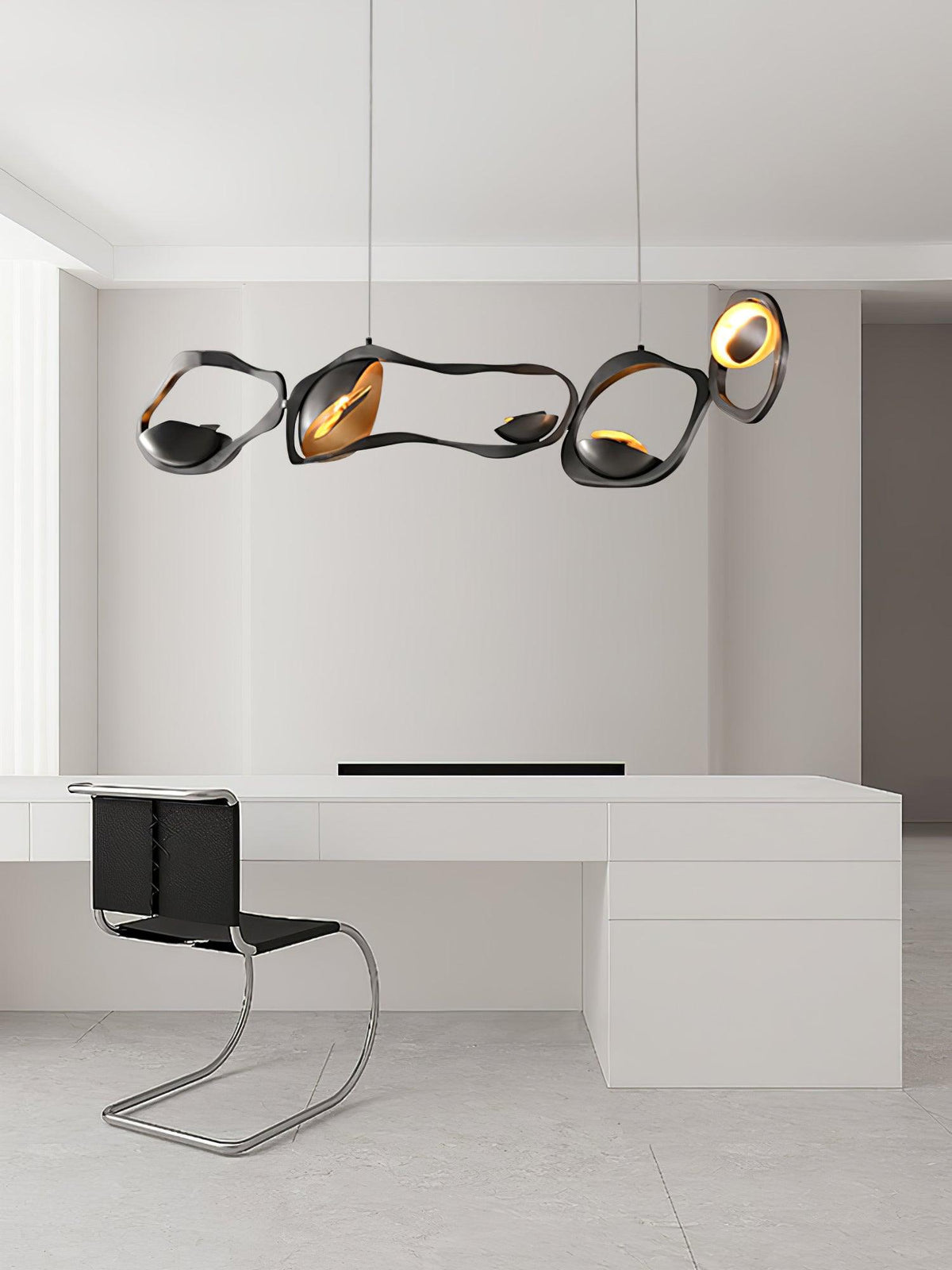 Virauine hanglamp LED artistiek voor woonkamer
