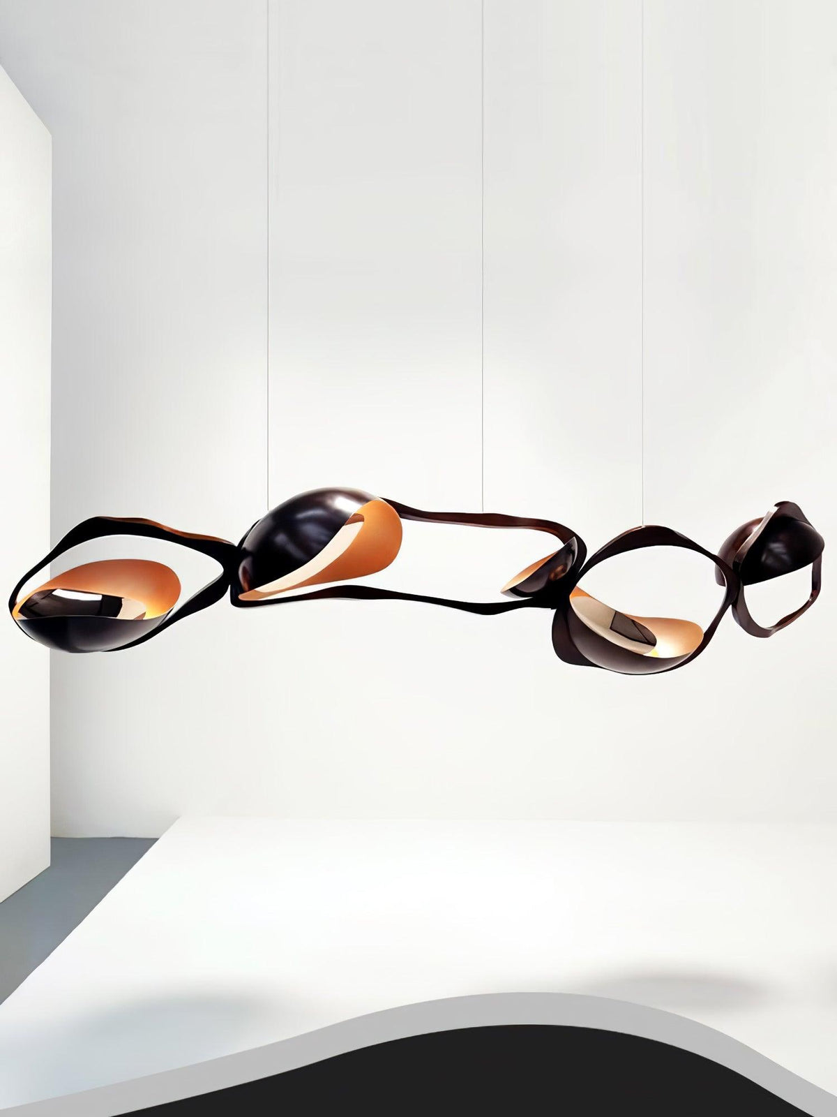 Virauine hanglamp LED artistiek voor woonkamer
