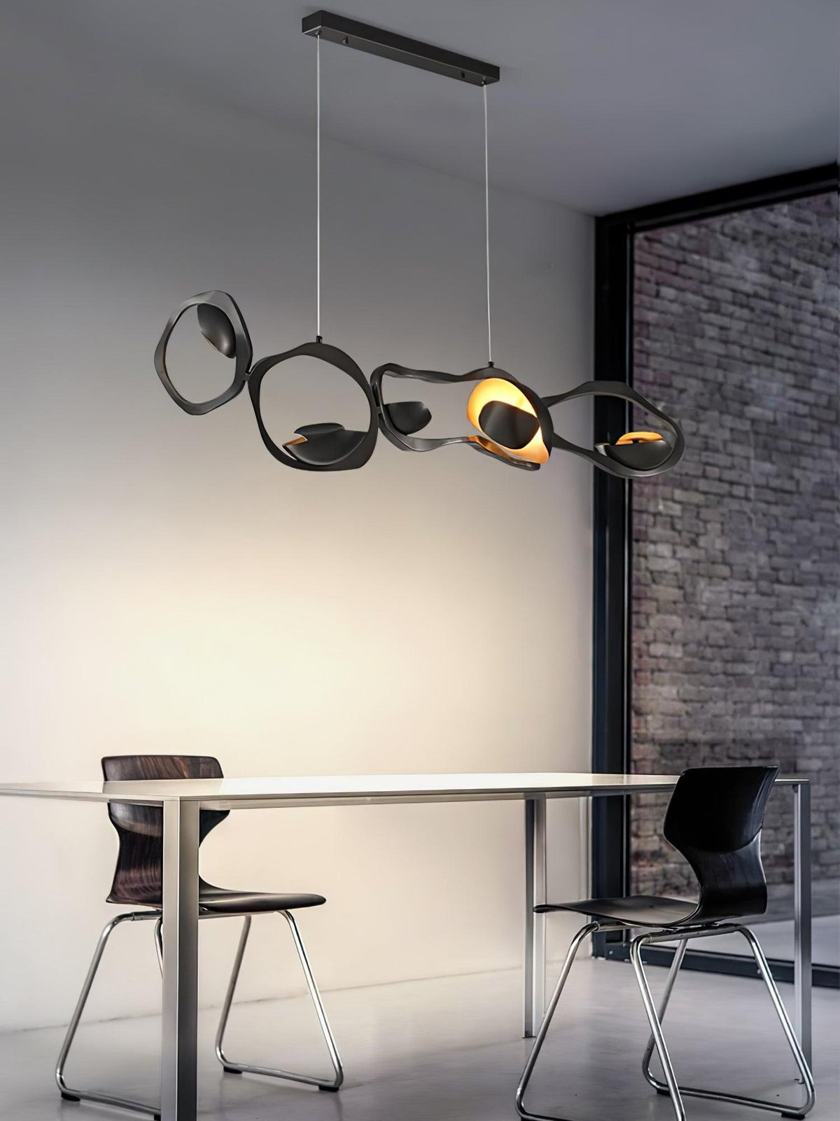 Virauine hanglamp LED artistiek voor woonkamer