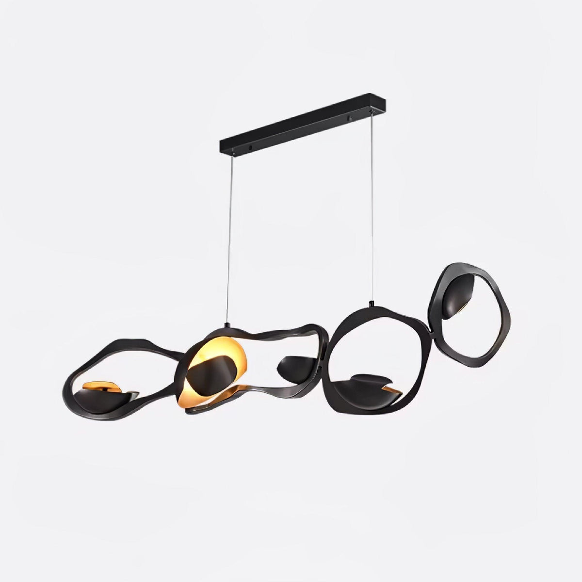 Virauine hanglamp LED artistiek voor woonkamer