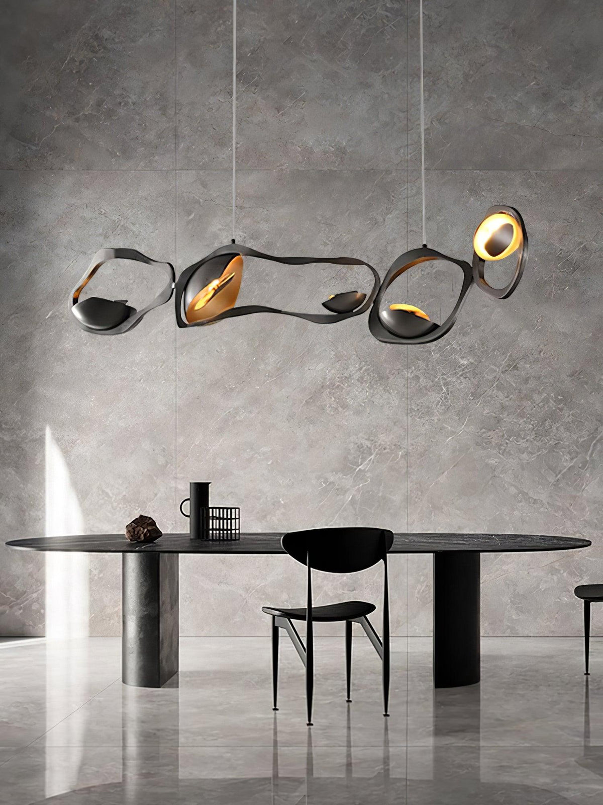 Virauine hanglamp LED artistiek voor woonkamer