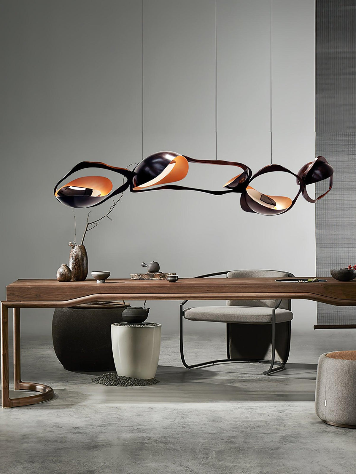 Virauine hanglamp LED artistiek voor woonkamer