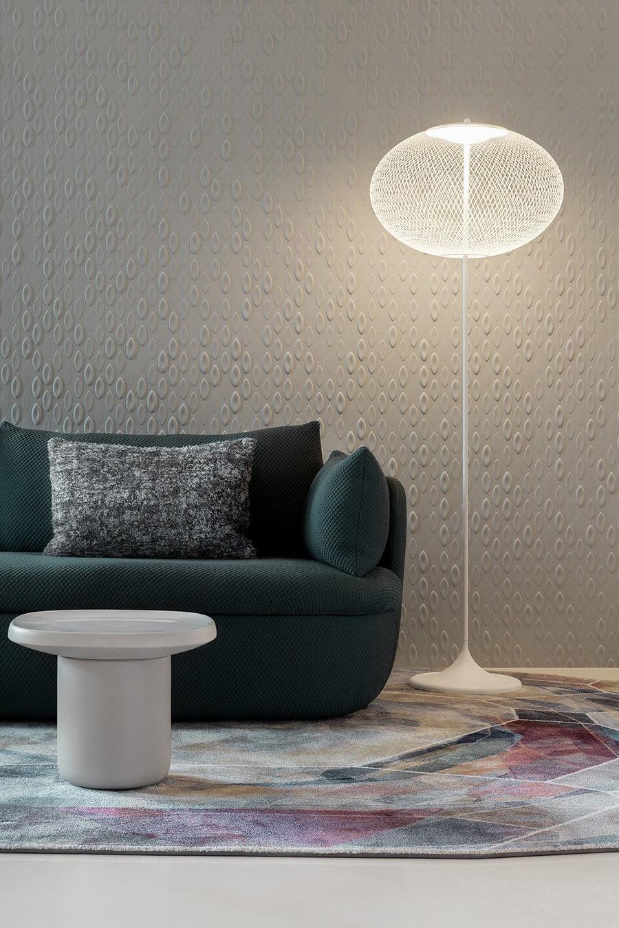 Ilsolyre industriële mesh vloerlamp