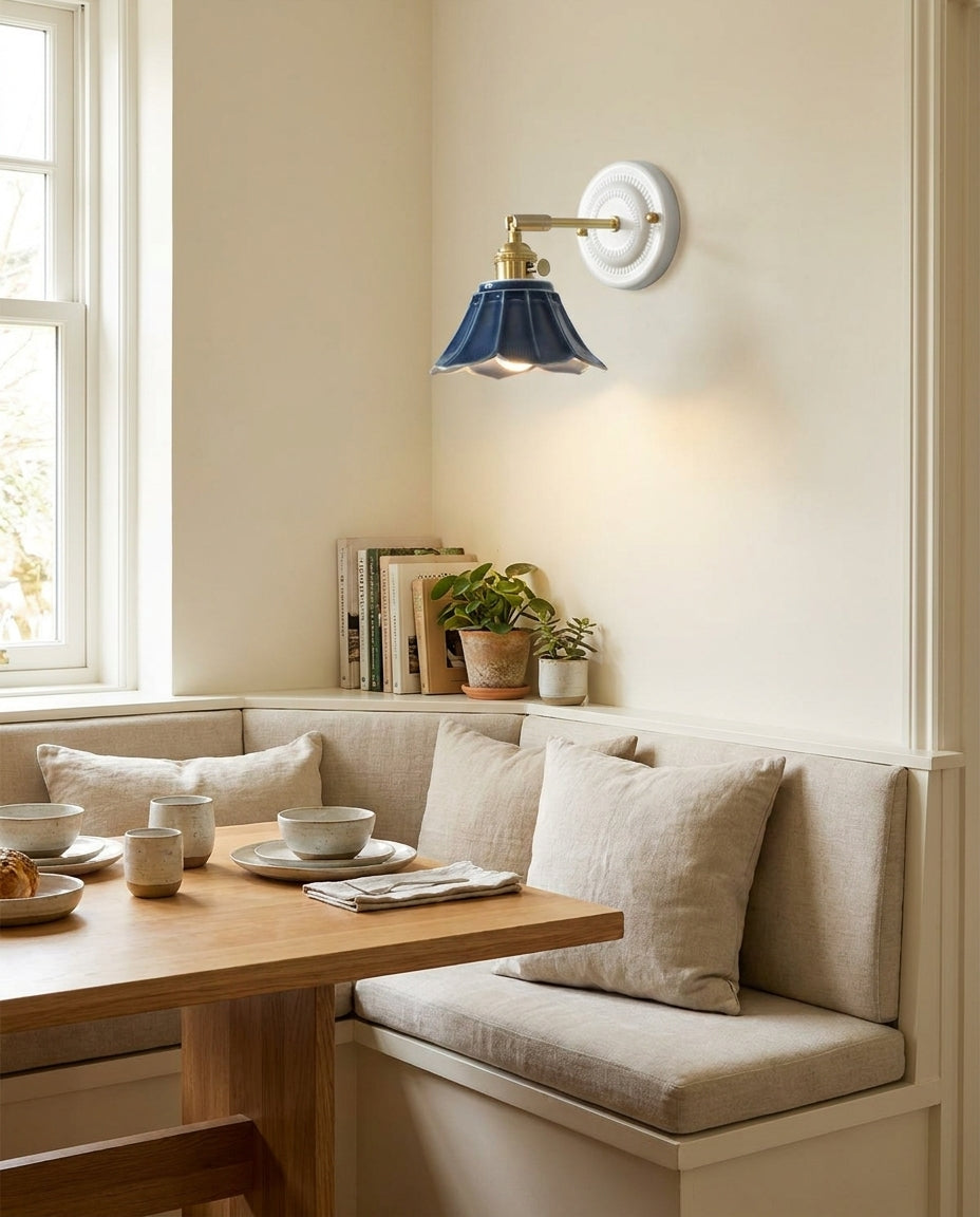 Navy wandlamp