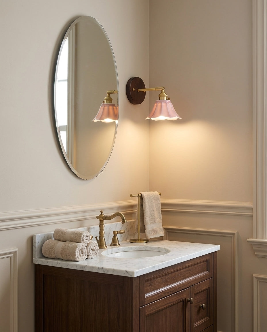 Navy wandlamp