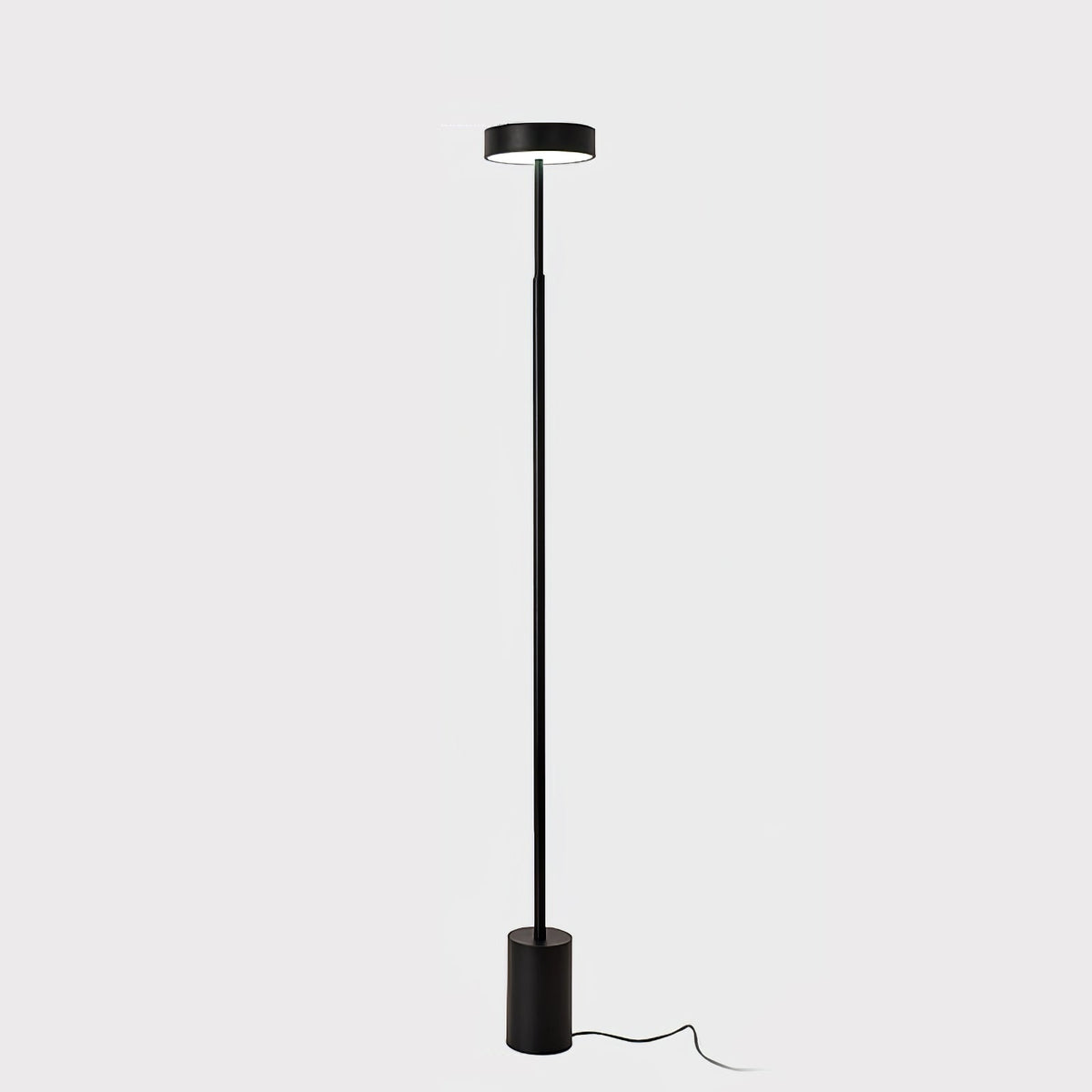 Circa minimalistisch draaibare vloerlamp