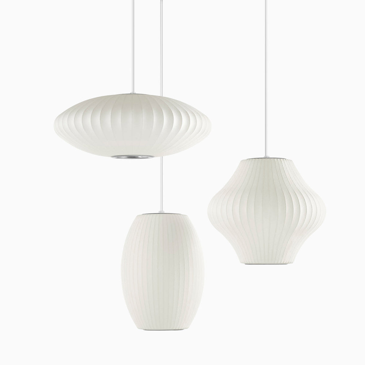 Nebula Bubble Mulberry Silk hanglamp