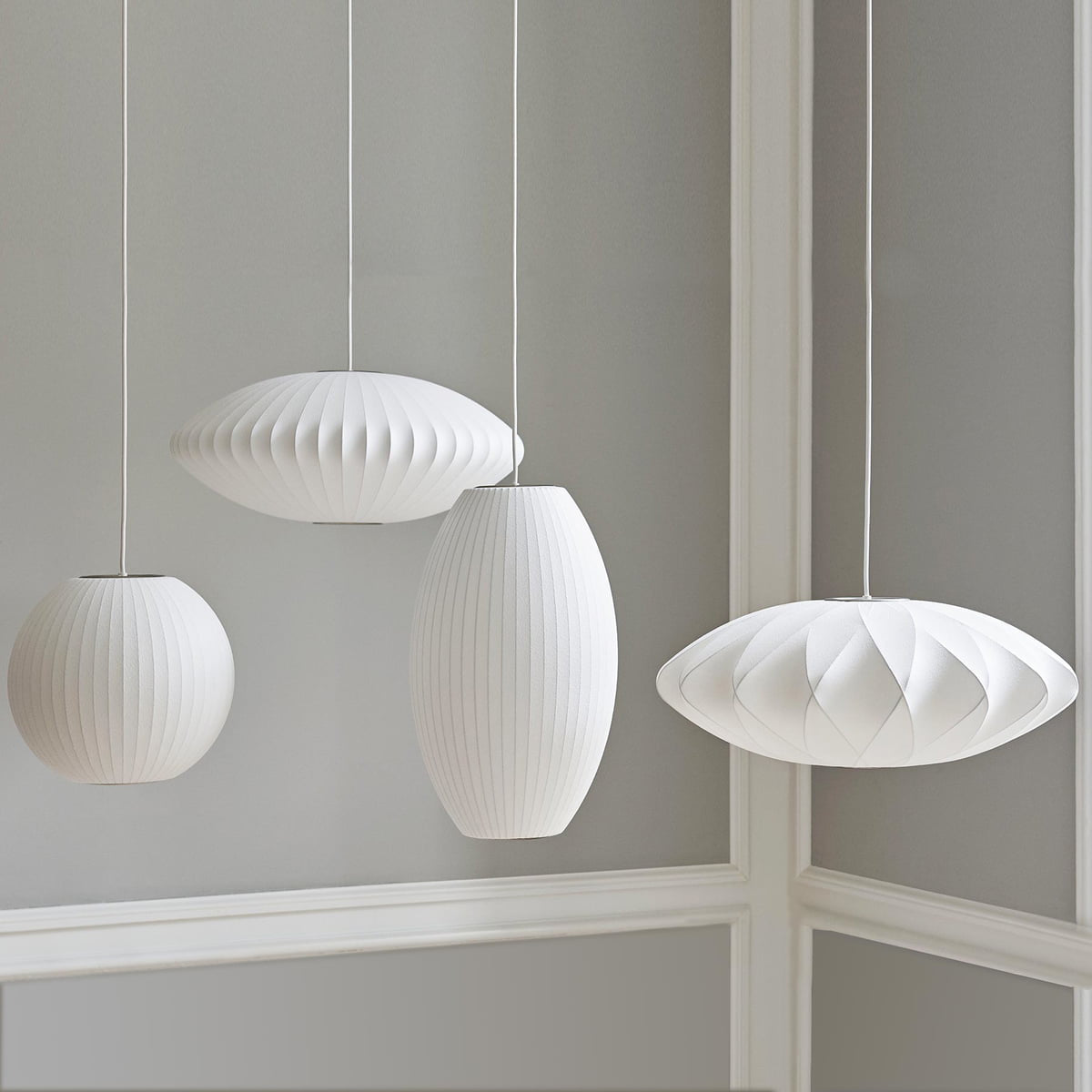 Nebula Bubble Mulberry Silk hanglamp