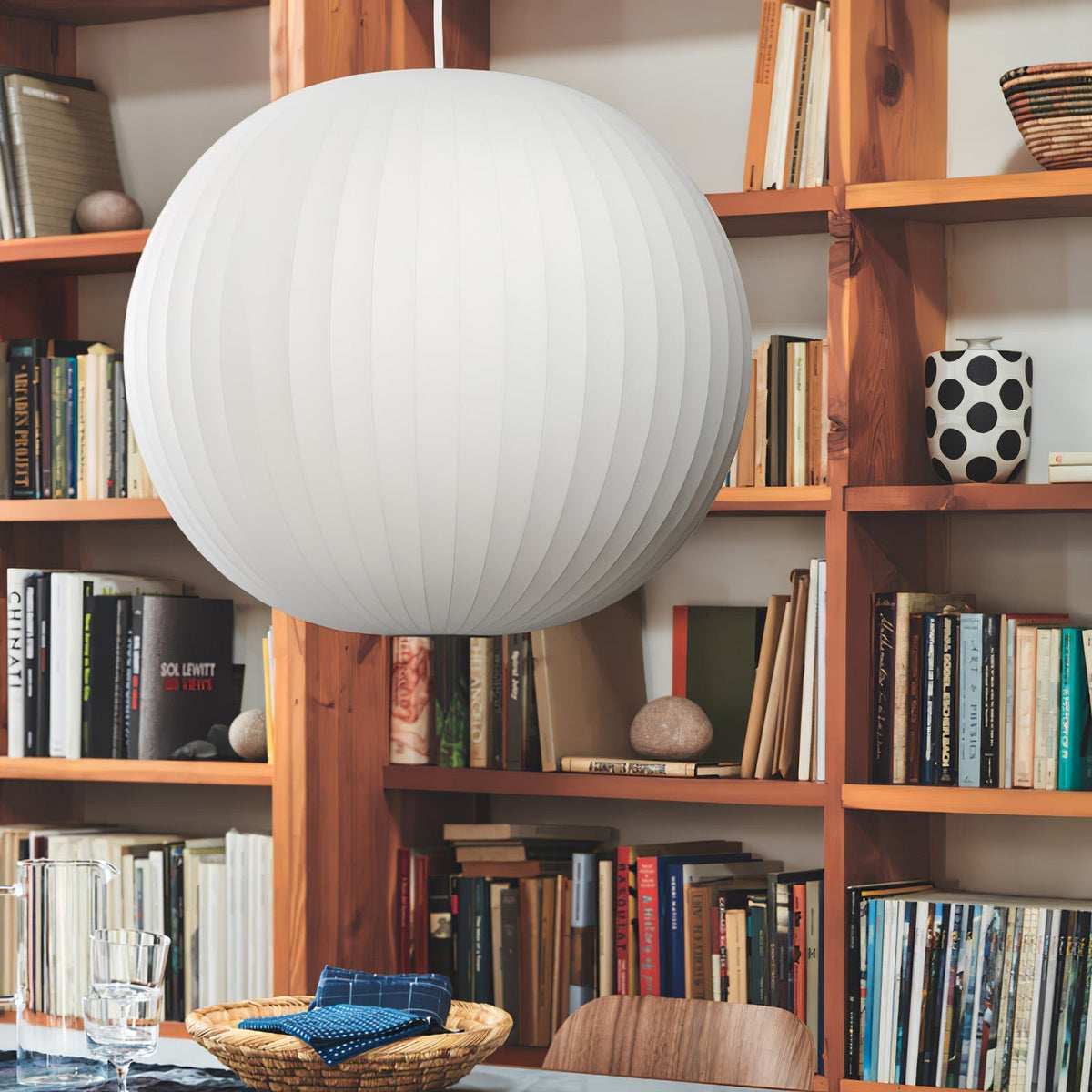 Nebula Bubble Mulberry Silk hanglamp