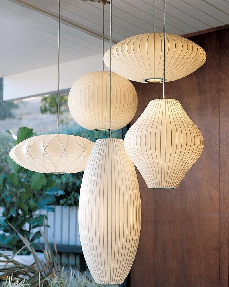 Nebula Bubble Mulberry Silk hanglamp