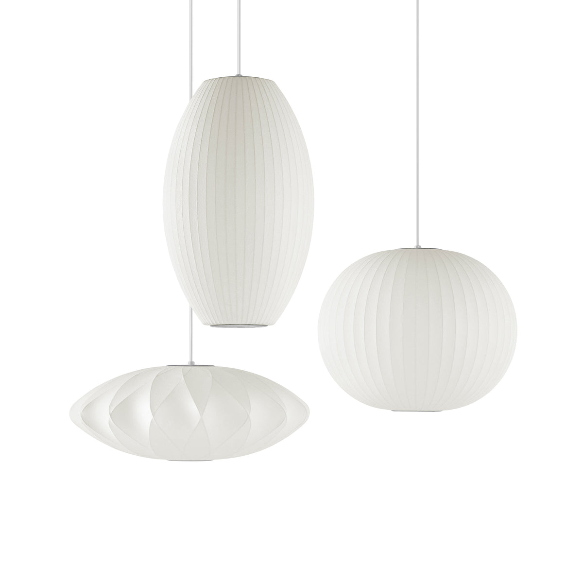 Nebula Bubble Mulberry Silk hanglamp