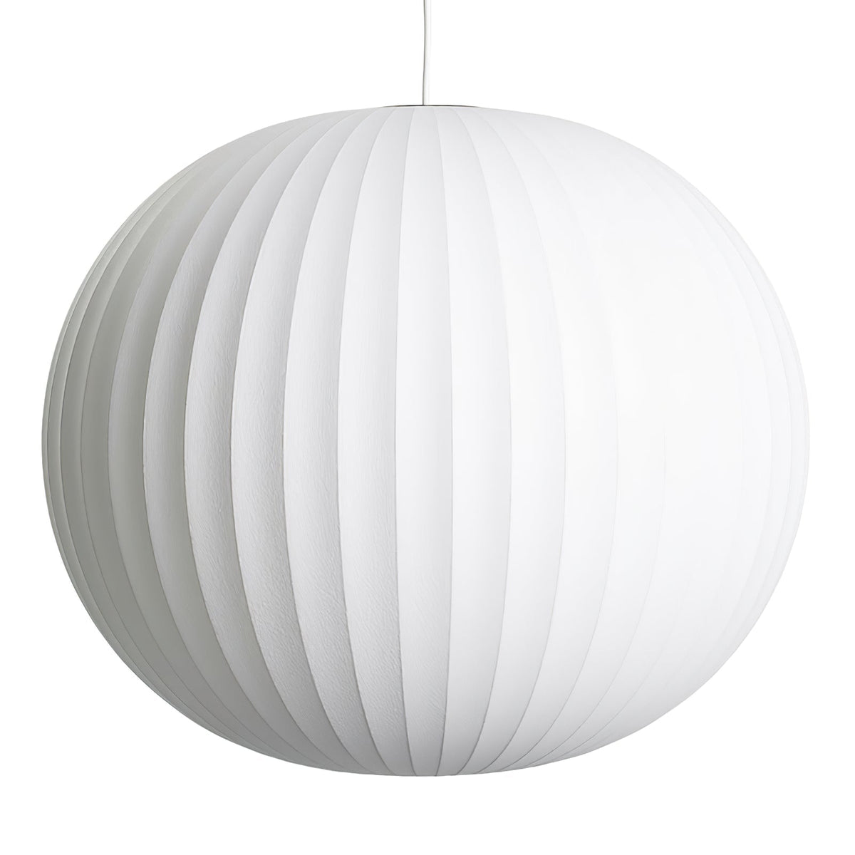 Bis hanglamp van zijde en staal