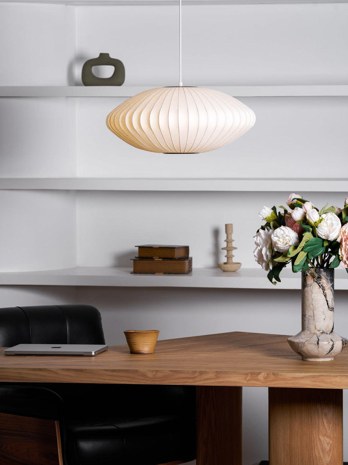 Nebula Bubble Mulberry Silk hanglamp