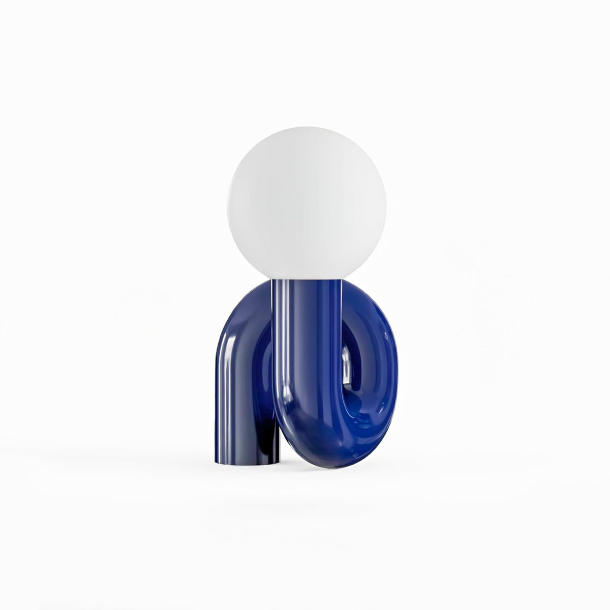 Soreeon tafellamp Playful N-vorm volledig wit