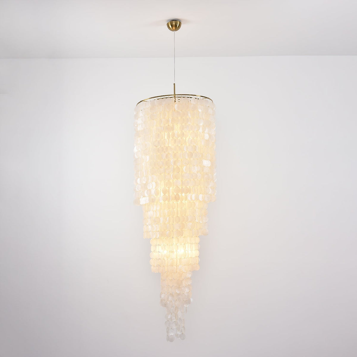 Eloryra Cascading Shell Kroonluchter