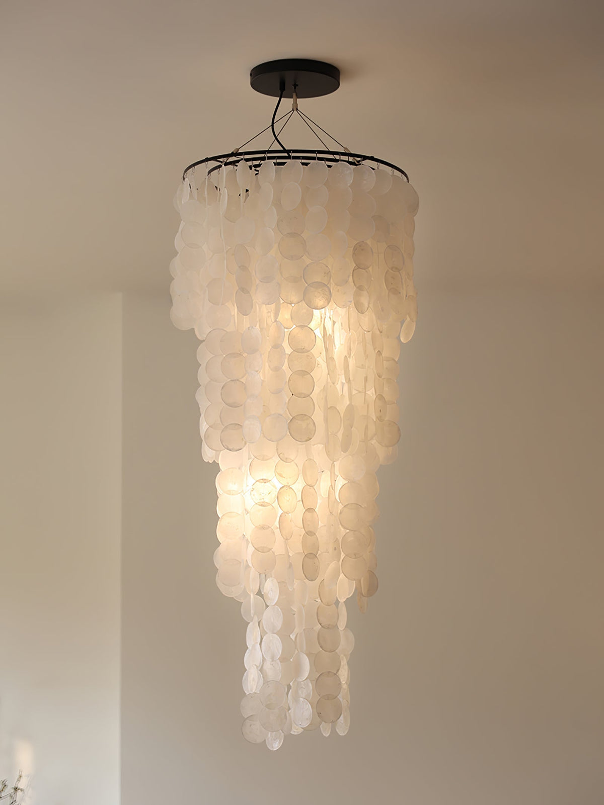 Eloryra Cascading Shell Kroonluchter