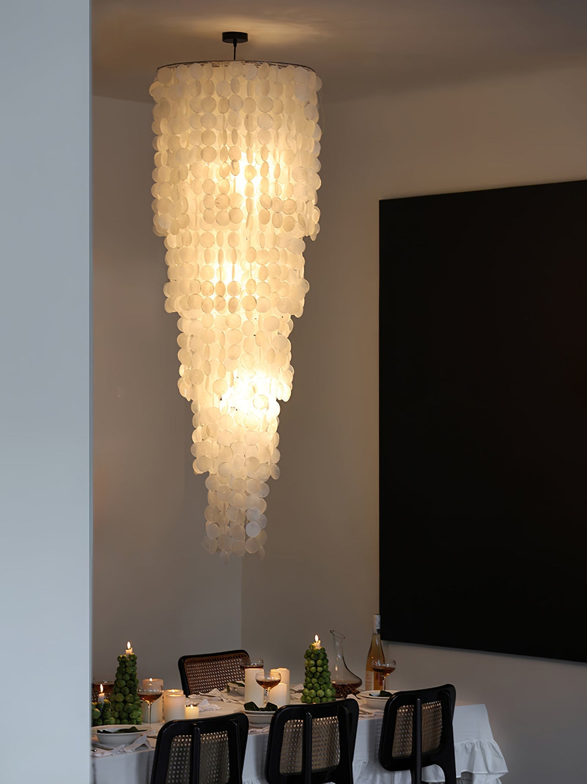 Eloryra Cascading Shell Kroonluchter
