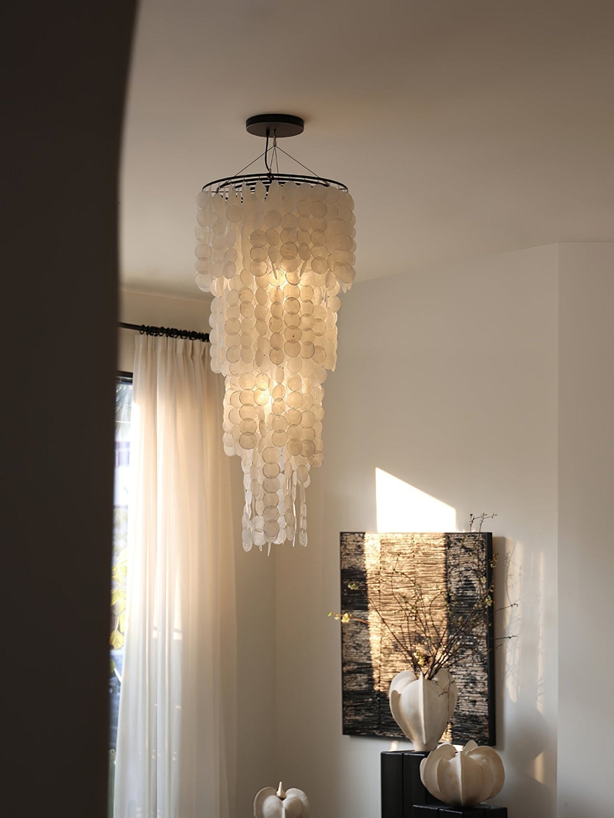 Eloryra Cascading Shell Kroonluchter