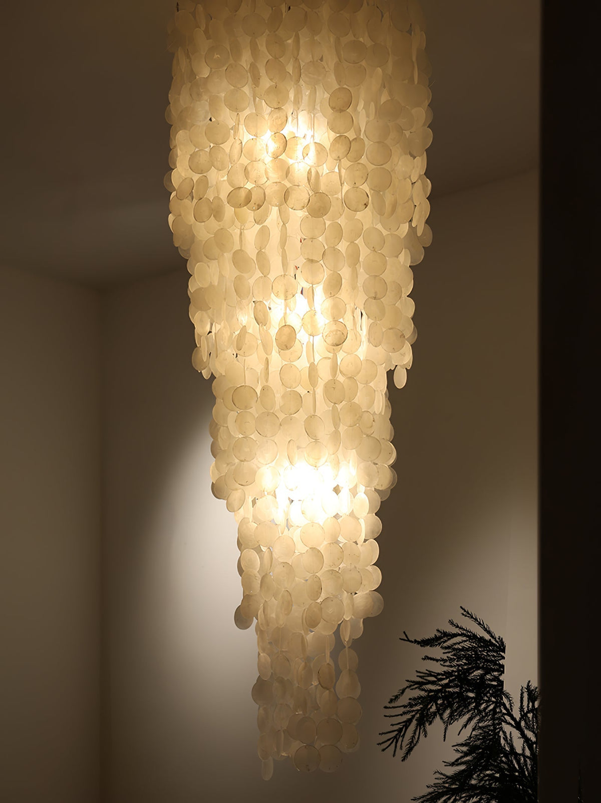 Eloryra Cascading Shell Kroonluchter