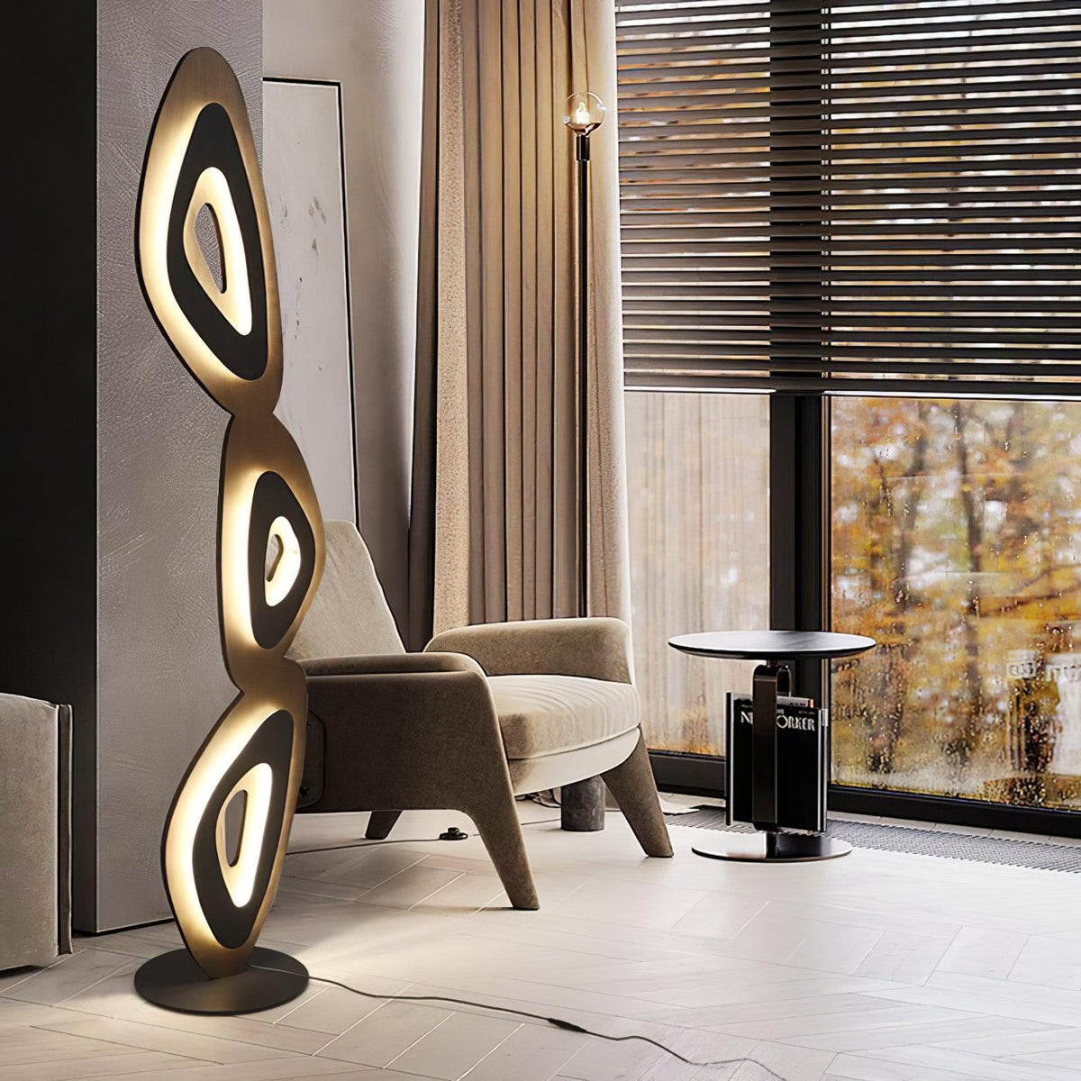 Isoloril Art Deco vloerlamp