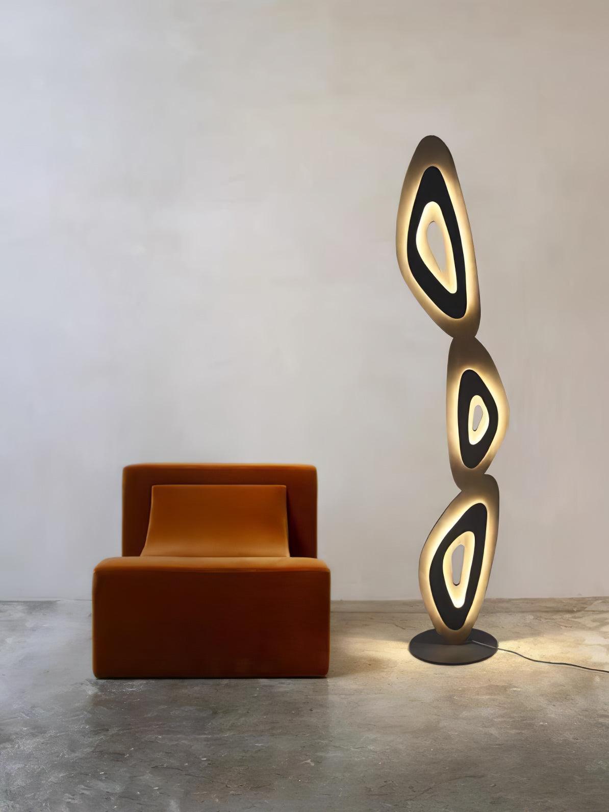 Isoloril Art Deco vloerlamp