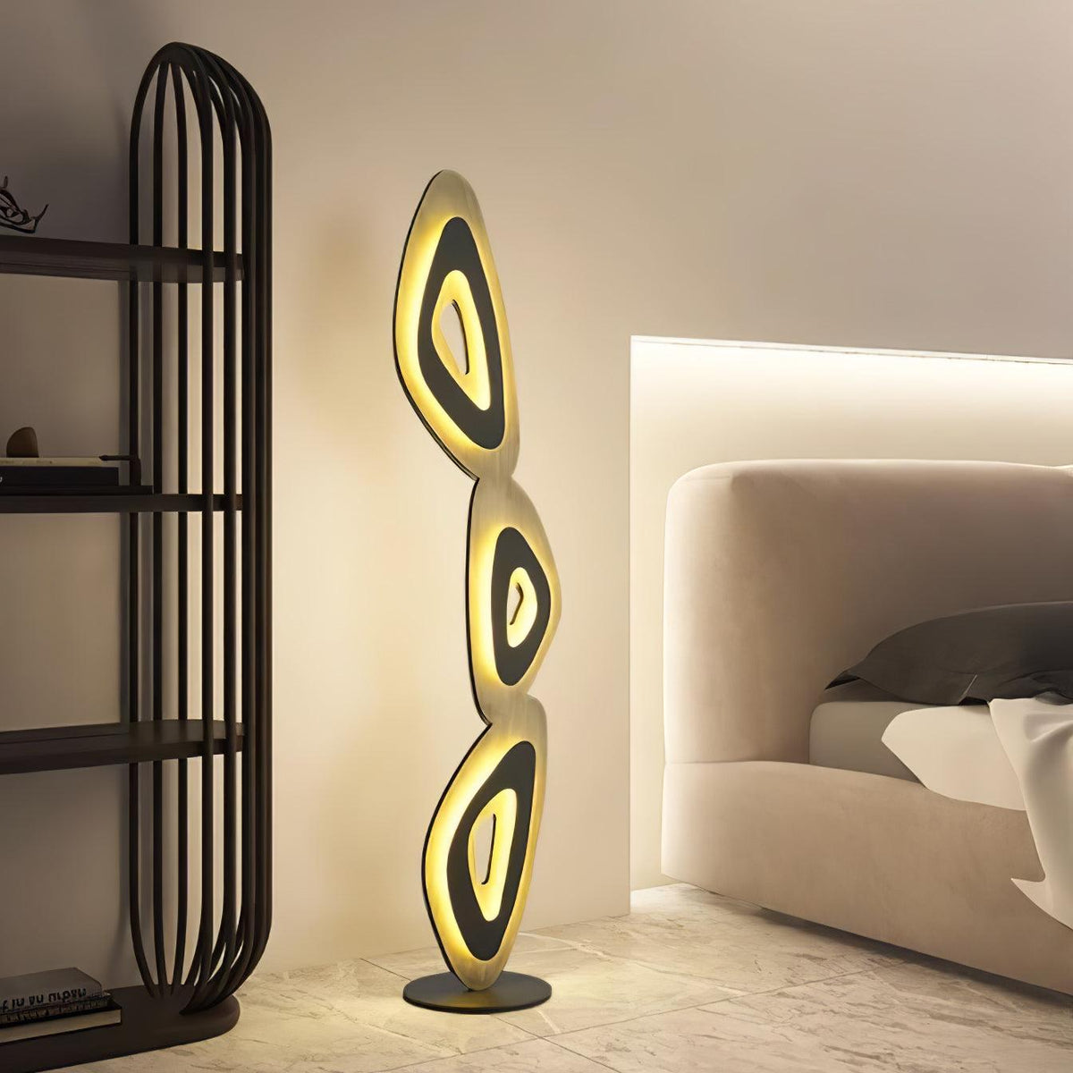 Isoloril Art Deco vloerlamp